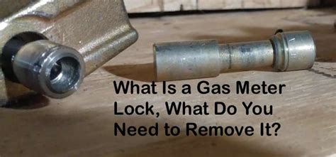 types of gas meter locks